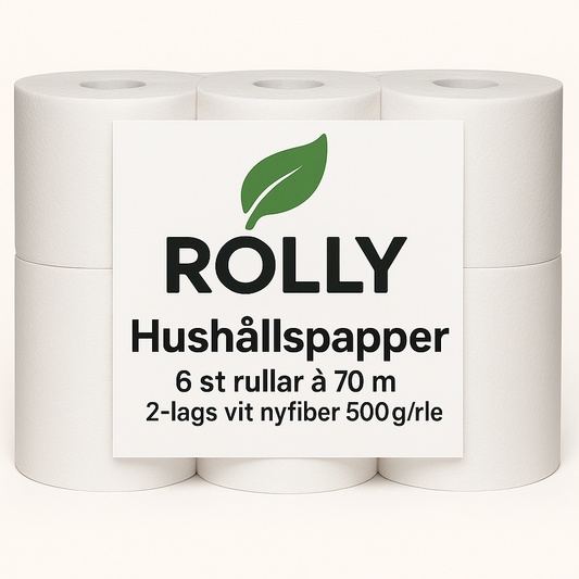 Rolly hushållspapper 6x70 meter