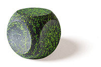Foam pit dice, water coating spider net 185x185x185mm